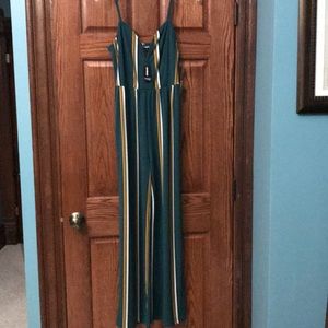 NWT Express Jumpsuit Green Sz Small